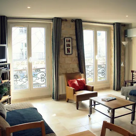 Appartement Clair Et Lumineux Au Centre De Parijs Buitenkant foto